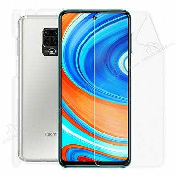 Dafoni Xiaomi Redmi Note 9 Pro 360 Mat Poliuretan Koruyucu Film Kaplama - 1