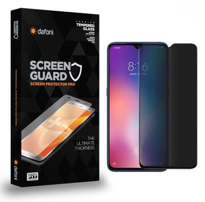 Dafoni Xiaomi Redmi Note 9 Pro 5G Full Privacy Tempered Glass Premium Cam Ekran Koruyucu - 1