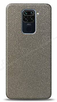 Dafoni Xiaomi Redmi Note 9 Silver Parlak Simli Telefon Kaplama - 1