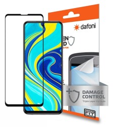 Dafoni Xiaomi Redmi Note 9S Mat Darbe Emici Full Ekran Koruyucu Film - 1