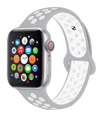 Eiroo Apple Watch Gri Spor Kordon (44 mm) - 1