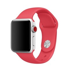 Eiroo Apple Watch Kırmızı Spor Kordon (40 mm) - 1