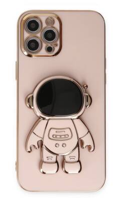 Eiroo Astronot iPhone 13 Pro Standlı Silikon Kılıf - 10