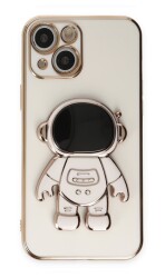 Eiroo Astronot iPhone 13 Standlı Silikon Kılıf - 1