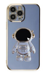 Eiroo Astronot iPhone 14 Pro Standlı Silikon Kılıf - 7