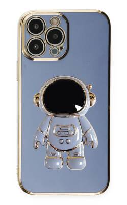 Eiroo Astronot iPhone 14 Pro Standlı Silikon Kılıf - 7