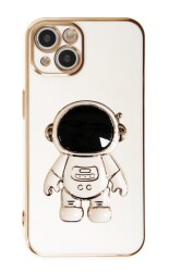 Eiroo Astronot iPhone 14 Standlı Silikon Kılıf - 13