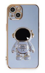 Eiroo Astronot iPhone 14 Standlı Silikon Kılıf - 5