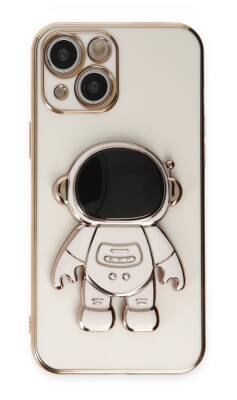 Eiroo Astronot iPhone 14 Standlı Silikon Kılıf - 6