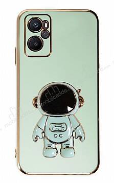 Eiroo Astronot Oppo A36 Standlı Yeşil Silikon Kılıf - 1