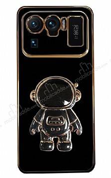 Eiroo Astronot Xiaomi Mi 11 Ultra Standlı Siyah Silikon Kılıf - 1