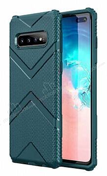 Eiroo Blow Samsung Galaxy S10 Ultra Koruma Yeşil Kılıf - 1