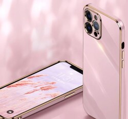 Eiroo Borderline iPhone 14 Plus Kamera Korumalı Açık Yeşil Silikon Kılıf - 4