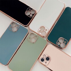 Eiroo Borderline iPhone XR Kamera Korumalı Siyah Silikon Kılıf - 6