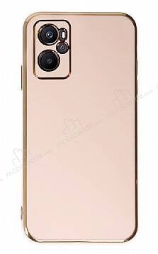 Eiroo Borderline Oppo A36 Kamera Korumalı Pembe Silikon Kılıf - 1