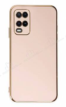 Eiroo Borderline Oppo A54 4G Kamera Korumalı Pembe Silikon Kılıf - 1