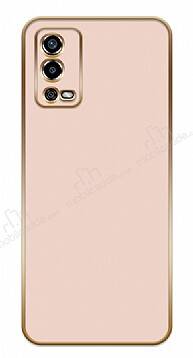 Eiroo Borderline Oppo A55 Kamera Korumalı Pembe Silikon Kılıf - 1