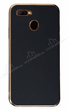 Eiroo Borderline Oppo AX7 Kamera Korumalı Siyah Silikon Kılıf - 1