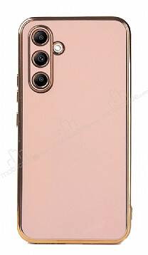 Eiroo Borderline Samsung Galaxy A14 4G Kamera Korumalı Pembe Silikon Kılıf - 1