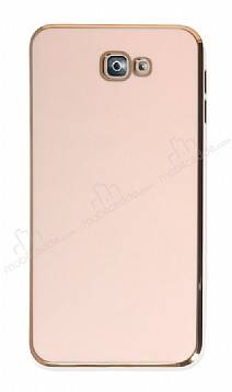 Eiroo Borderline Samsung Galaxy J7 Prime Kamera Korumalı Pembe Silikon Kılıf - 1