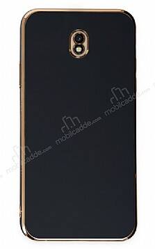 Eiroo Borderline Samsung Galaxy J7 Pro 2017 Kamera Korumalı Siyah Silikon Kılıf - 1