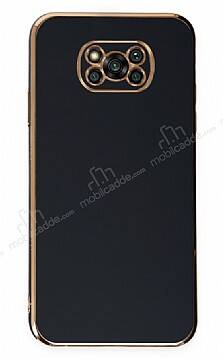 Eiroo Borderline Xiaomi Poco X3 Kamera Korumalı Siyah Silikon Kılıf - 1