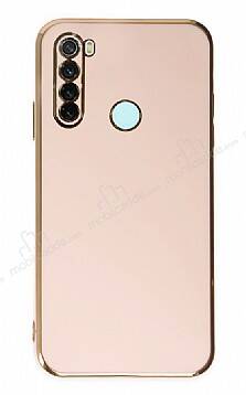 Eiroo Borderline Xiaomi Redmi Note 8 Kamera Korumalı Pembe Silikon Kılıf - 1