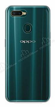 Eiroo Clear Hybrid Oppo A12 Silikon Kenarlı Şeffaf Rubber Kılıf - 1