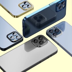 Eiroo Color Series iPhone 13 Pro Açık Mavi Rubber Kılıf - 2