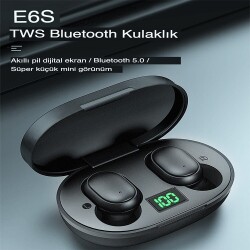 Eiroo E6S Dijital Göstergeli Bluetooth Kulaklık - 2