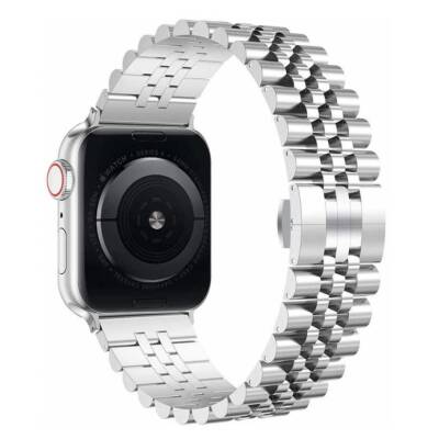 Eiroo Elegant Apple Watch Ultra Metal Kordon 49 mm - 5