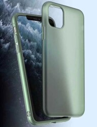 Eiroo Elegant iPhone 11 Pro Lacivert Silikon Kılıf - 2