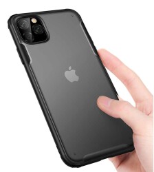 Eiroo Firm iPhone 11 Pro Max Ultra Koruma Lacivert Kılıf - 8