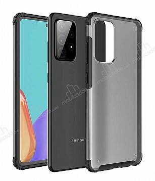 Eiroo Firm Samsung Galaxy A52 / A52 5G Ultra Koruma Siyah Kılıf - 1