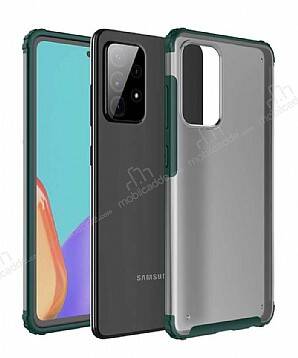 Eiroo Firm Samsung Galaxy A52 / A52 5G Ultra Koruma Yeşil Kılıf - 1