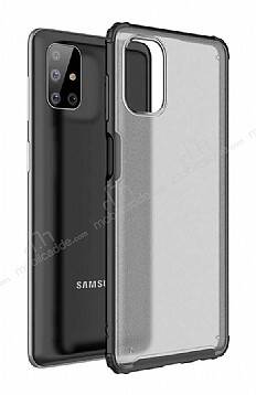 Eiroo Firm Samsung Galaxy M51 Ultra Koruma Siyah Kılıf - 1