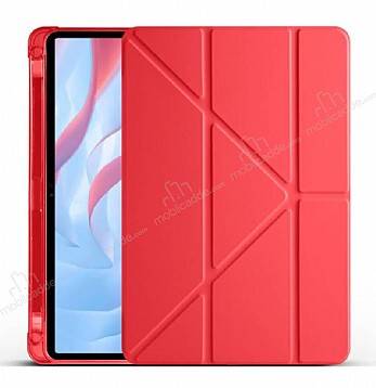 Eiroo Fold Honor Pad X8 Pro 11.5 Kalemlikli Standlı Kırmızı Kılıf - 1