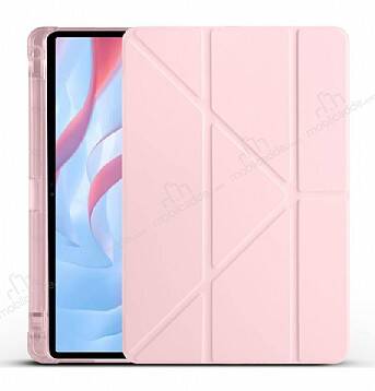 Eiroo Fold Honor Pad X8 Pro 11.5 Kalemlikli Standlı Pembe Kılıf - 1