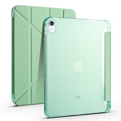 Eiroo Fold iPad 10.9 2022 10. Nesil Kalemlikli Standlı Siyah Kılıf - 2