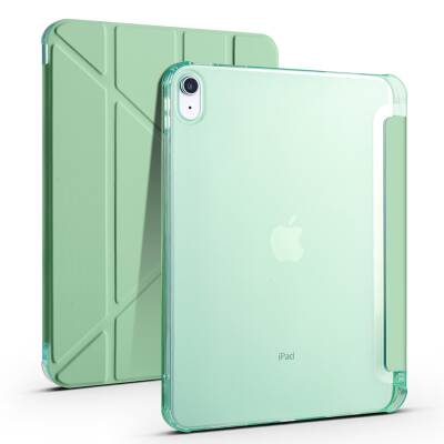 Eiroo Fold iPad 10.9 2022 10. Nesil Kalemlikli Standlı Siyah Kılıf - 2