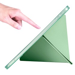 Eiroo Fold iPad 10.9 2022 10. Nesil Kalemlikli Standlı Siyah Kılıf - 6