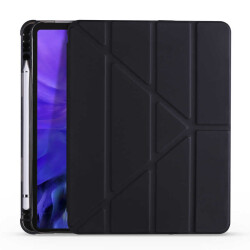 Eiroo Fold iPad Pro 12.9 2020 Kalemlikli Standlı Kılıf - 5