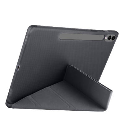 Eiroo Fold Samsung Galaxy Tab S9 FE Plus Kalemlikli Standlı Kılıf - 4