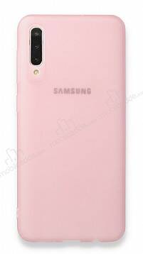 Eiroo Frosty Samsung Galaxy A50 Pembe Silikon Kılıf - 1