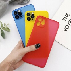 Eiroo Ghost Thin iPhone 11 Pro Ultra İnce Şeffaf Rubber Kılıf - 4