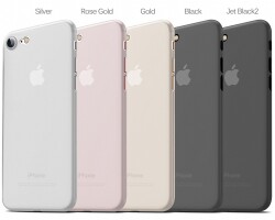 Eiroo Ghost Thin iPhone 7 / 8 Ultra İnce Siyah Rubber Kılıf - 3