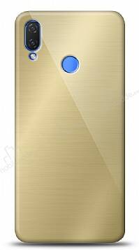 Eiroo Huawei P Smart 2019 Silikon Kenarlı Aynalı Gold Kılıf - 1