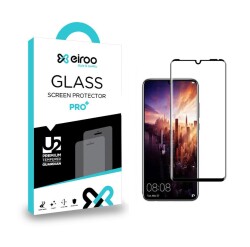 Eiroo Huawei P30 Pro Curve Tempered Glass Full Siyah Cam Ekran Koruyucu - 1