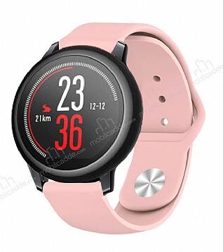 Eiroo Huawei Watch GT2 Pro Spor Pembe Silikon Kordon - 1