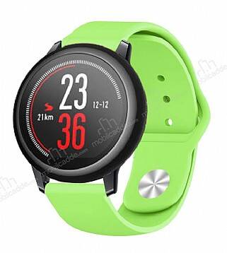 Eiroo Huawei Watch GT2 Pro Spor Yeşil Silikon Kordon - 1